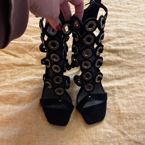 Jeffrey Campbell strappy cage heels - Picture 4 of 17
